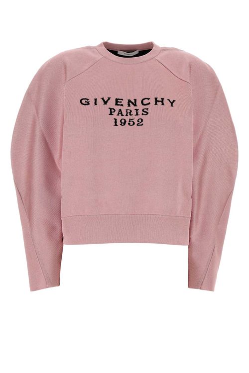 Pink Viscose Blend Sweater