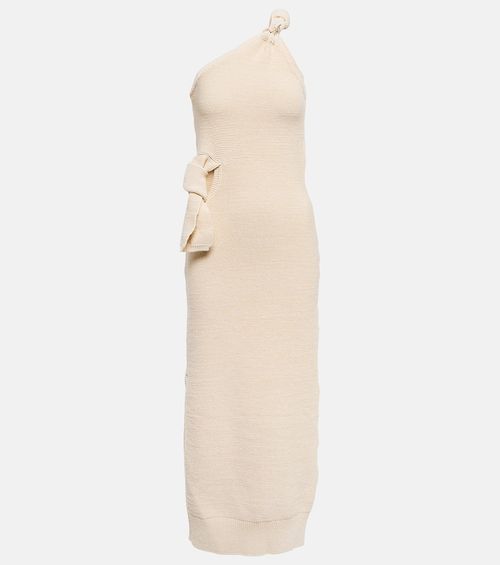 La Robe Maille Noeud midi dress