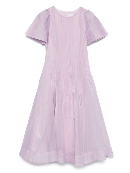 knee length dresses for ladies Nova Pleated Midi Dress