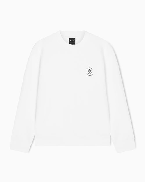 Crewneck sweatshirt with logo