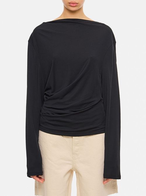 Top JACQUEMUS Woman color Black