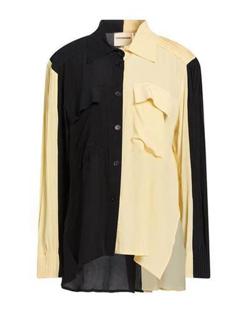 Woman Shirt Black Size L Silk