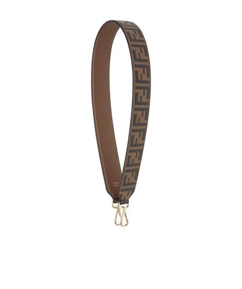 Leather shoulder strap