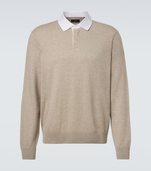 Cashmere and linen sweater