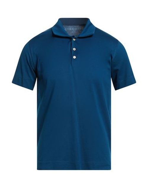 Man Polo shirt Deep teal Size M Cotton, Elastane
