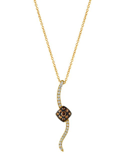 Le Vian 14K Honey Gold 0.33 Ct. Tw. Diamond Pendant Necklace