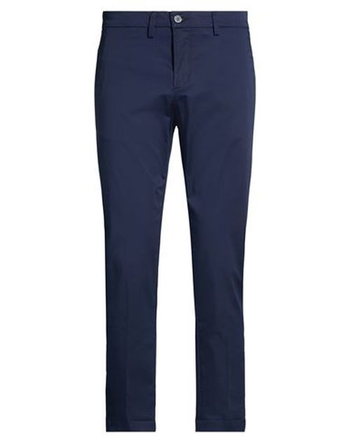 Man Pants Blue Size 28 Cotton, Elastane