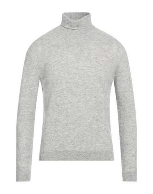 Lab Man Turtleneck Grey Size L Merino Wool, Polyamide, Cashmere