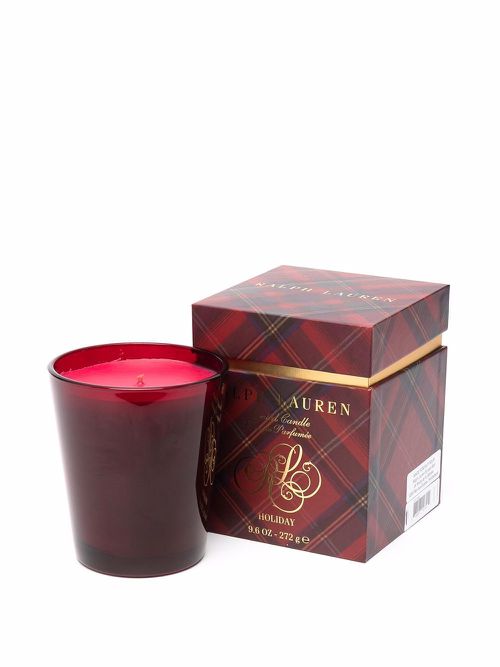 Single-Wick Holiday candle - Red