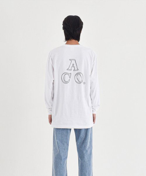 Reflective ACO Back Logo Long Sleeve T-Shirt