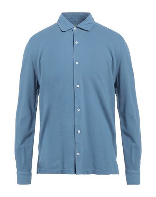 Bl'ker Man Shirt Light blue Size S Cotton