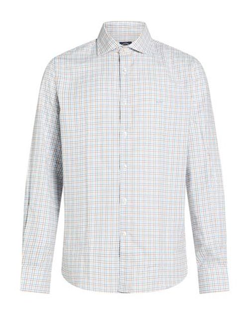 Man Shirt White Size 16 Cotton