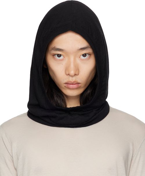 Black Concordians Knit Hood