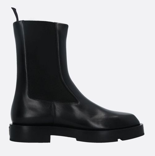 4G plaque Chelsea boots - Black