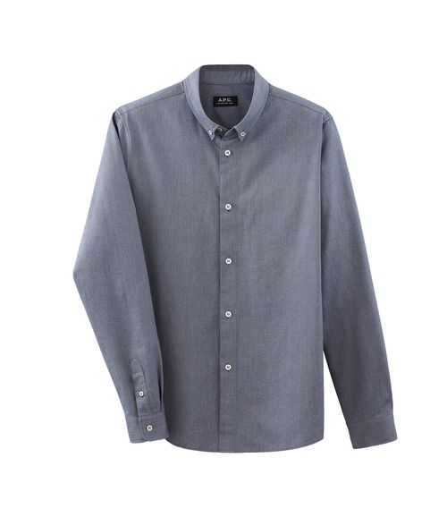 Button-Down Shirt IAK - Navy
