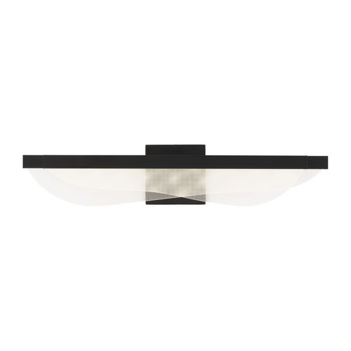 Nyra 1-Light 5.00"H LED Bathroom Vanity Light in Nightshade Black