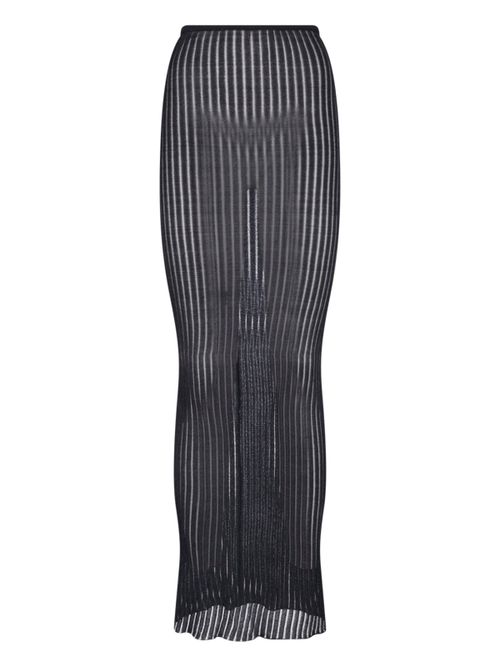 Women's Viscose Blend Mini Skirt with Metallic Accents