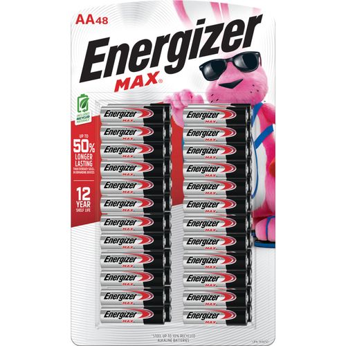 MAX Double A Alkaline Batteries :- Club Pack