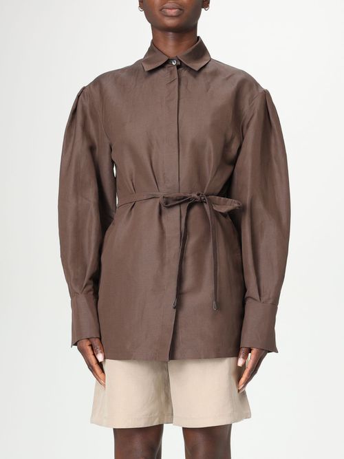 Sweater MAX MARA Woman color Coffee