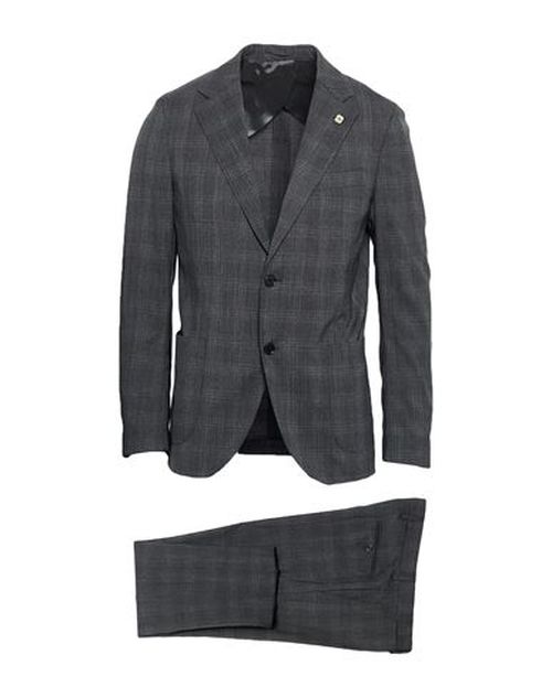 Man Suit Charcoal Size 36 Wool, Polyester, Elastane