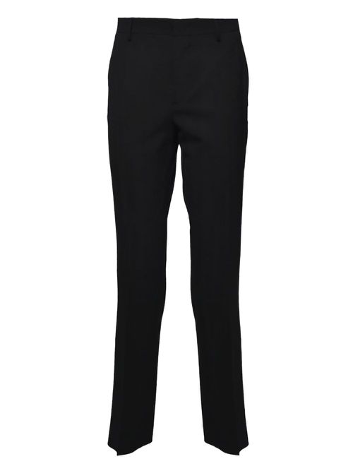 Belt-loops trousers - Black