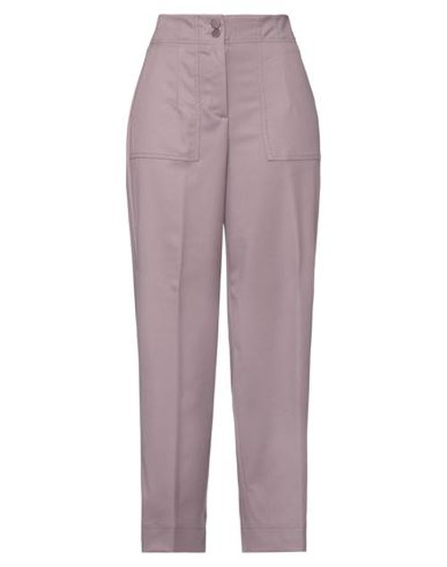 Woman Pants Lilac Size 6 Polyester, Viscose, Elastane, Acetate
