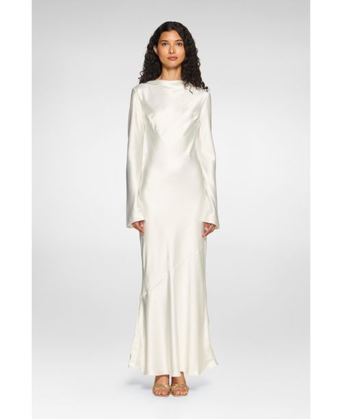 Women's Bow Dress - Ivory