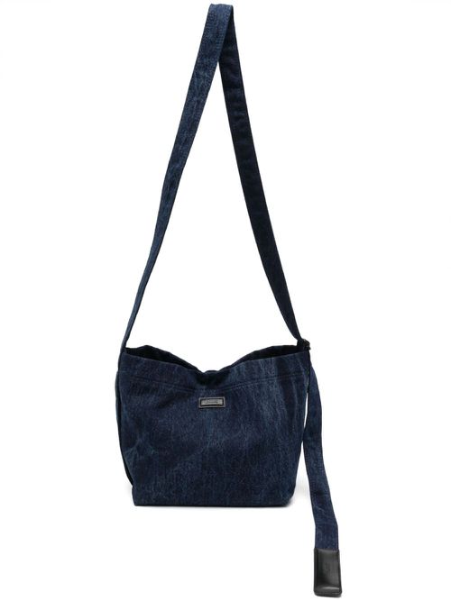 Denim cross shoulder bag - Blue