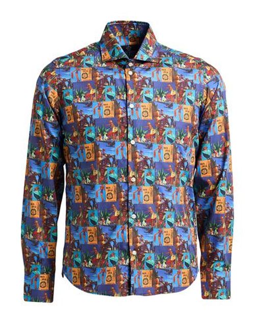 Man Shirt Blue Size 14 ½ Cotton