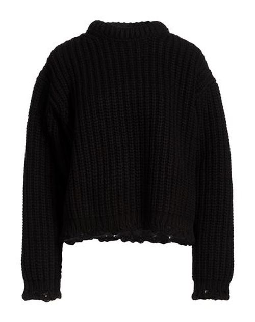 Woman Turtleneck Black Size 2 Wool, Cashmere