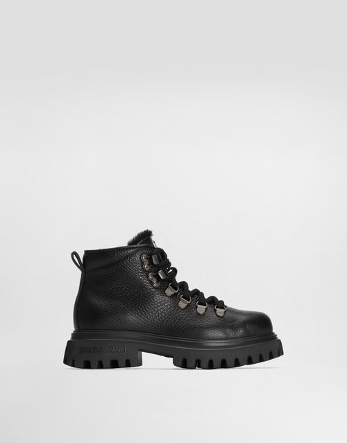 Calfskin boots
