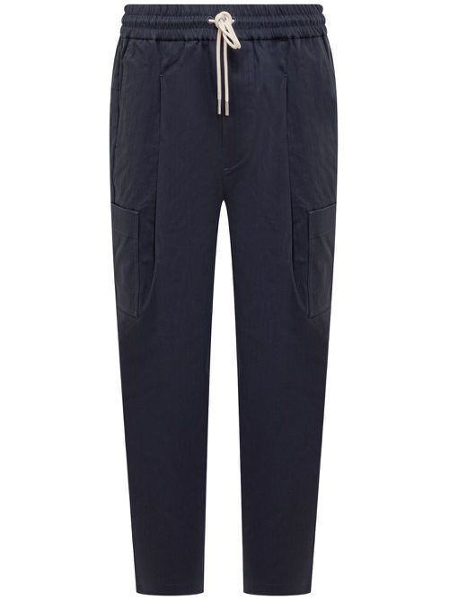 Straight-leg trousers - Blue