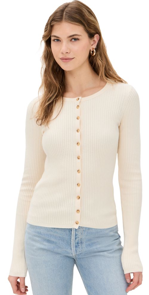Milo Cardigan Whipped Cream