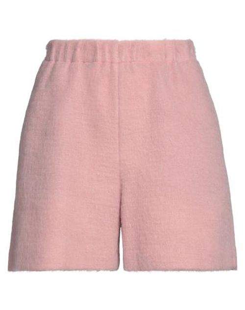 Sara Battaglia Woman Shorts & Bermuda Shorts Pink Size 2 Polyester, Acrylic, Mohair wool