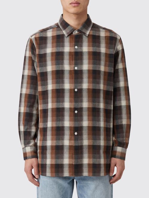 Shirt Men color Brown
