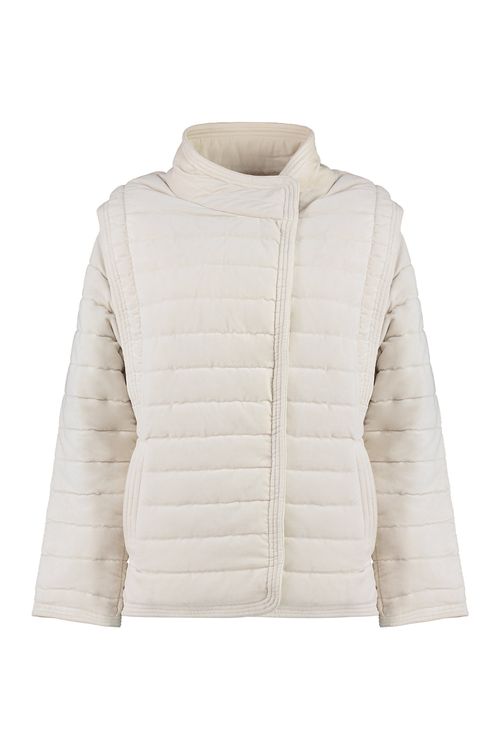 ISABEL MARANT ETOILE High-neck Detachable-sleeve Padded Shell Jacket