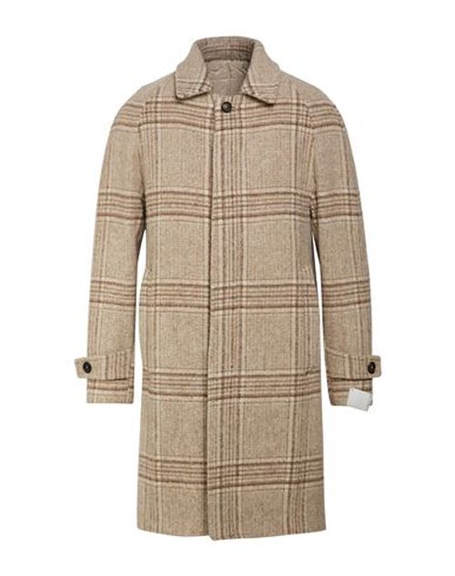 Platinum Man Coat Sand Size 40 Wool, Alpaca wool, Polyamide