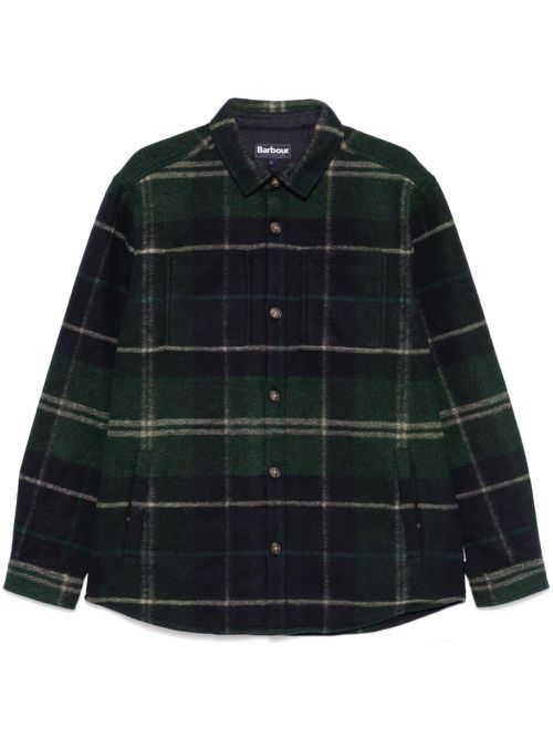 Tartan overshirt - Green