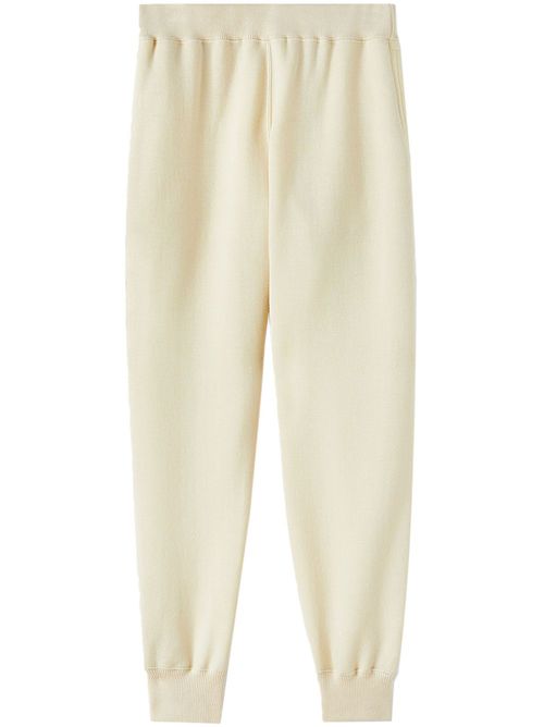 Knitted jogger pants - Neutrals