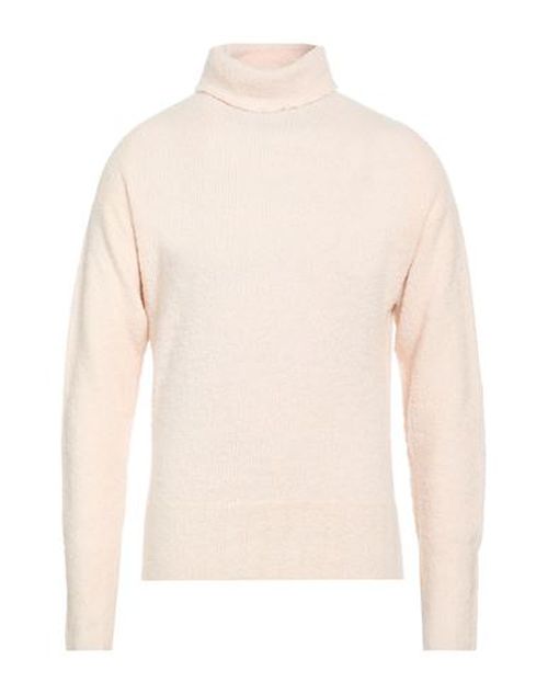 Man Turtleneck Ivory Size 38 Virgin Wool, Polyamide, Cashmere