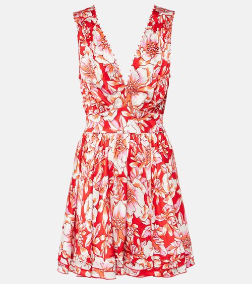 Bessie floral minidress