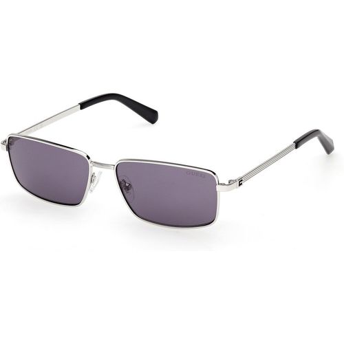 Guess Man Guess GU00273 10Y Sunglasses Metal Grey Violet Squared Norma