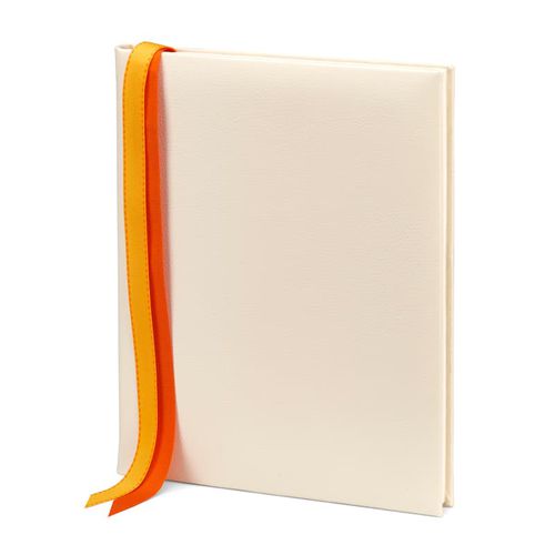 Deluxe Baby Record Book in Smooth Ivory