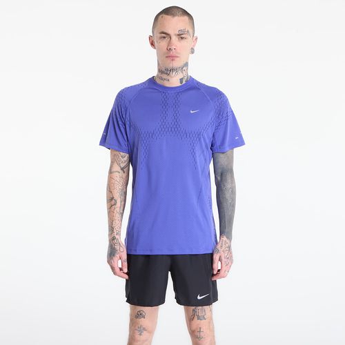 T-shirt Nike Stride Plus Men's Dri-FIT ADV Short-Sleeve Running Top Lapis/ Deep Royal Blue/ Reflective Silv