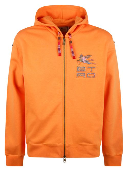 Zip Logo Hoodie