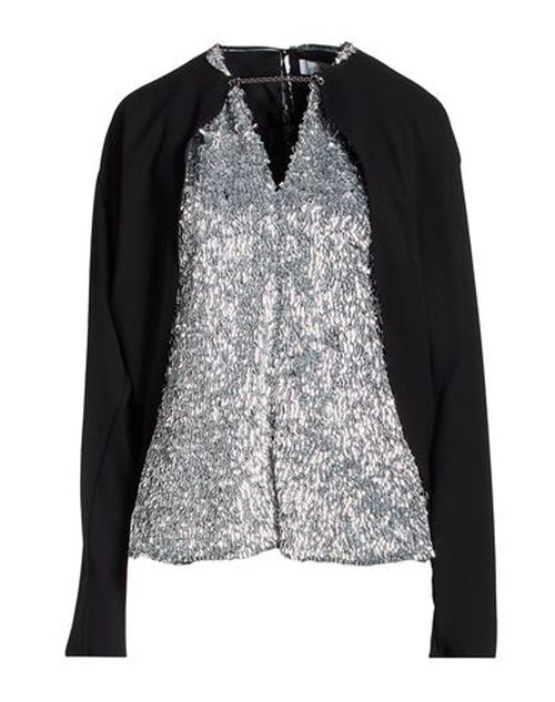 Woman Top Black Size 6 Polyacrylic