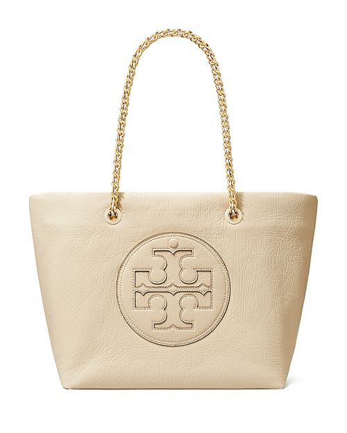 Ella Crinkle Patent Chain Tote