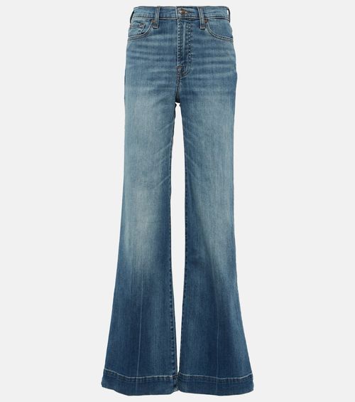 7 For All Mankind High-rise slim jeans