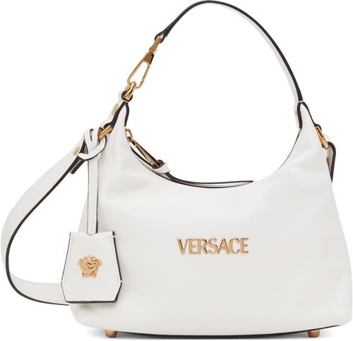 Versace ホワイト Tag ショルダーバッグ
