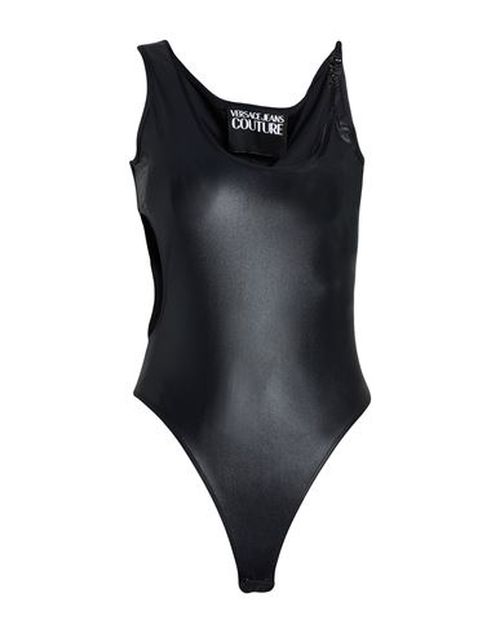 Woman Bodysuit Black Size L Polyamide, Elastane